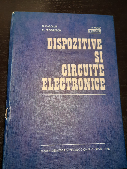 Dispozitive si circuite electronice