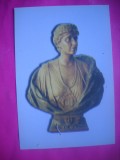 HOPCT 10751 REGINA MARIA -BUST DE GH LEONIDA-EXPO 1998 ROMANIA -NECIRCULATA