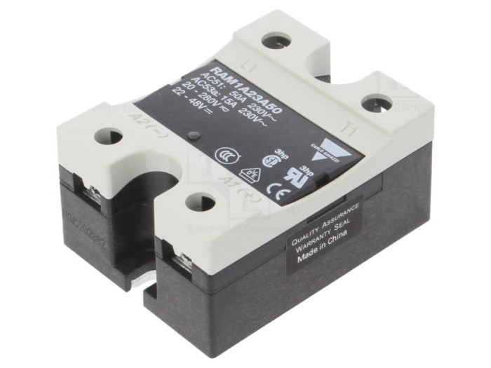 Releu Semiconductor 50A, comutare la zero