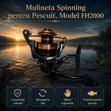 Mulineta Spinning pentru Pescuit, Model FH2000
