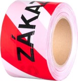 Banda avertizare acces interzis Strend Pro 80 mm x 250 m rosie/alba