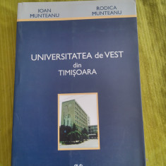 Universitatea de Vest din Timisoara-Ioan Munteanu,Rodica Munteanu