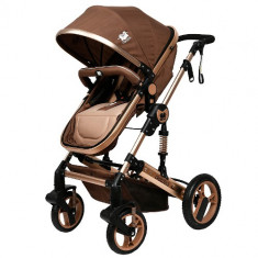 Carucior 2 in 1 Reversibil X-2 Gold Chocolate foto