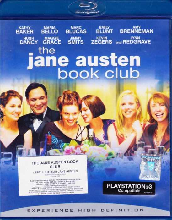 Film Blu Ray: The Jane Austen Book Club ( original, sub. romana - vezi descriere )