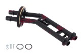Furtun radiator incalzire habitaclu Citroen C4 2004-10; Peugeot 307 2001-08; motor 1.4, 1.6, 2.0 HDI, o-ringuri incluse; 6448N9; SRLine, aftermarket