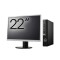 Pachet Calculator Second Hand DELL OptiPlex 7080 Mini PC, Intel Core i5-10500T 2.30 - 3.80GHz, 8GB DDR4, 256GB SSD + Monitor 22&amp;quot; NewTechnology Me
