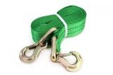 Chinga de remorcare 9000kg 60mm latime 5m lungime cu carlige, Amio