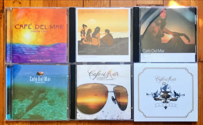 Colectie 6 CD originale Cafe Del Mar: Vol. 5, 6, 7, 8, Best Of &amp;amp; Classic foto