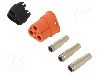 Conector alimentare DC, 500V, 3 pini, seria QS, {{Dimensiune pin}}. DONGGUAN QS ELECTRONIC TECH CO.,LTD - QS8T-F