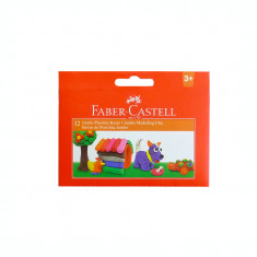 Plastilina 12 culori Faber Castell PLPJ-12, 120811 foto