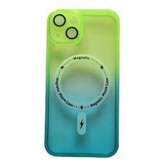 Huse silicon cu incarcare wireless pentru Iphone 14 Verde