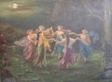 Tablou scoala romaneasca - Dansul Ielelor (pictura)
