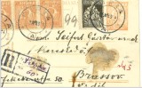 Carte poștală circulată 1924