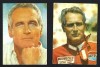 Carte postala actori straini : Paul Newman x2 vederi Casa Filmului ACIN Datsun 510 pilot de curse redutabil desi suferea de daltonism