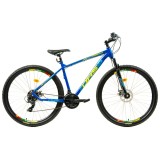 Cumpara ieftin Bicicleta Mtb Dhs 2905 - 29 inch, M, Albastru-Galben Ultimate FactoryBikes