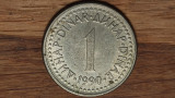 Iugoslavia - moneda de colectie istorica - 1 convertible dinar 1990 -impecabil !, Europa