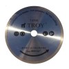 Disc diamantat continuu pentru portelan, ceramica si marmura Troy 27123, O230x1.6 1.2 mm