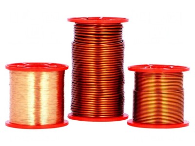 S&amp;acirc;rmă Bobină Emailată 0.6mm 1kg 200&amp;deg;C Cupru foto