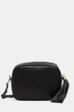 Answear Lab poseta de piele culoarea negru