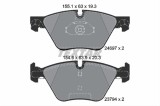 Set placute frana TEXTAR 2469701