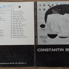 Pliant expozitie de pictura Constantin Blendea 1967