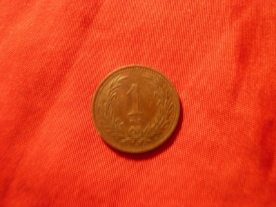 Moneda 1 filler Ungaria 1899 litera KB ,Rege Frantz Joseph I , cal.F.Buna foto