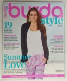 REVISTA BURDA STYLE Nr. 5 , 2013 , CATALOG DE MODA