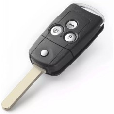 Carcasa Cheie Auto Techstar cu 3 Butoane pentru Honda Civic, Accord, Jazz, CR-V, HR-V, Odyssey si Acura - cu Lama
