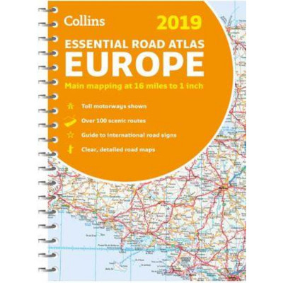Collins Eur&amp;oacute;pa atlasz 2019 - Collins foto