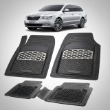 Cumpara ieftin Covorase Skoda Superb II Combi Tavita Cauciuc Compatibile 2008&ndash;2015 | Silver