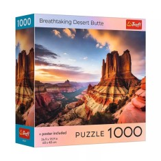 PUZZLE TREFL 1000 COLECTIA SUA PARCUL NATIONAL ZION POSTER INCLUS