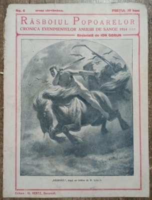 Rasboiul Popoarelor, Ion Gorun// anul I, no. 6 foto