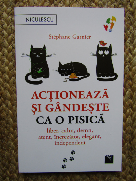 ACTIONEAZA SI GANDESTE CA O PISICA de STEPHANE GARNIER , 2020