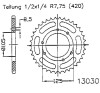 Pinion spate 47 dinti pas lant 420 - Rieju RS3 Matrix (11) 2T 50cc