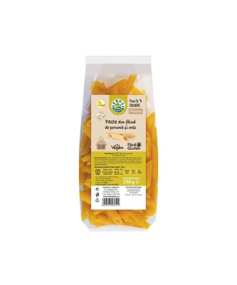 Paste din Faina de Porumb si Orez Penne 250 grame Herbavit Herbalsana foto