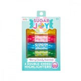 Cumpara ieftin Carioci duble parfumate Sugar Joy - Set de 4, Ooly