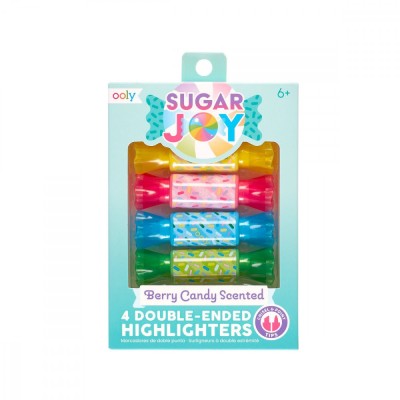 Carioci duble parfumate Sugar Joy - Set de 4 foto