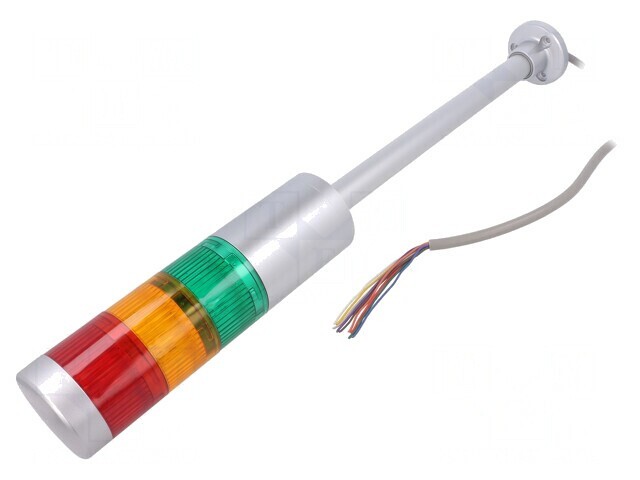 Coloană de Semnalizare LED Roşu/Ambră/Verde