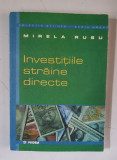 Mirela Rusu - Investitiile straine directe