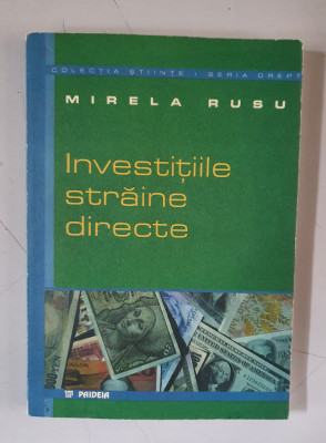Mirela Rusu - Investitiile straine directe foto
