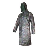 Pelerina Ploaie Cu Nasturi Si Fermoar / Camuflaj - 3xl