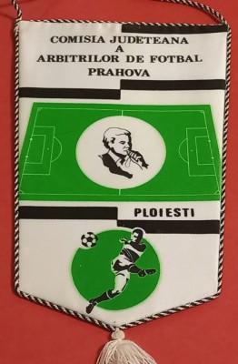 Fanion fotbal - Comisia Judeteana a Arbitrilor de Fotbal PLOIESTI-Prahova foto