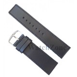Cumpara ieftin Curea ceas HANDMADE Neagra 22mm 24mm 26mm 28mm