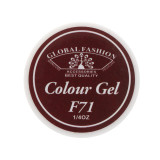Cumpara ieftin Gel color unghii, vopsea de arta, seria Rose Red, Global Fashion, 5gr, F71