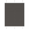 Gossi jaluza plisata negru 110x150 cm latime tesatura 109,4 cm