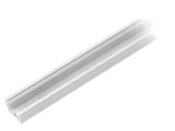 Profil Aluminiu LED Alb 1m de Suprafață
