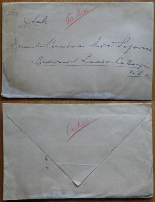 Scrisoare C-dt Aviatia de Vanatoare Odessa catre Comandor Andrei Popovici, 1943 foto