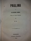 A. DUMAS - PAULINA {1858}