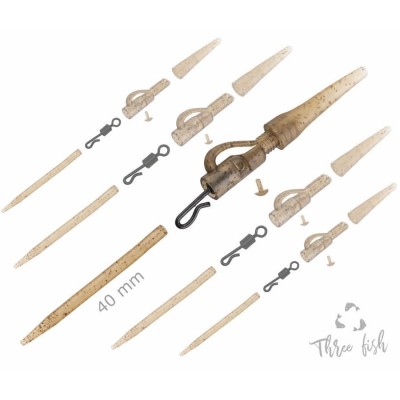Kit Plumb Pierdut ZFISH Lead Clip 3in1 Complete Set, 5buc/pac foto