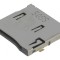 Conector pentru carduri microSD push-push SMT aurit